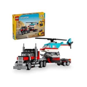 Lego 31146 Creator Flatbed Truck With Helicopter