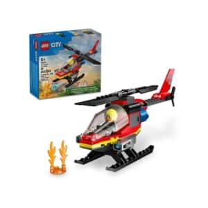 Lego 60411 City Fire Rescue Helicopter 85 Pieces