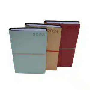 Diary 2026 Slim Moleskin Assorted  Colours