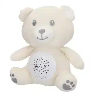 Musical Baby Little Bear Light Projector Beige