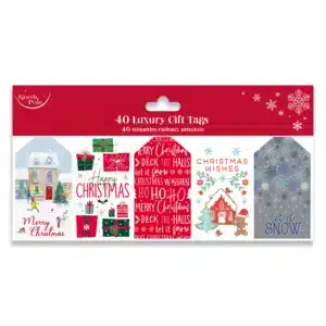 Christmas Gift Tags Modern Die Cut