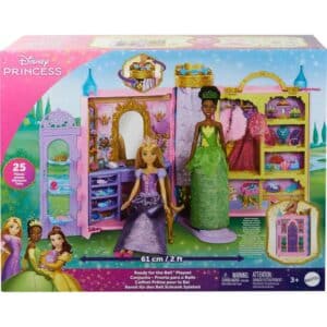 Disney Princess Ready For The Ball Closet With Fashions, Accessories, & Storage, Opens 2 Feet Wide