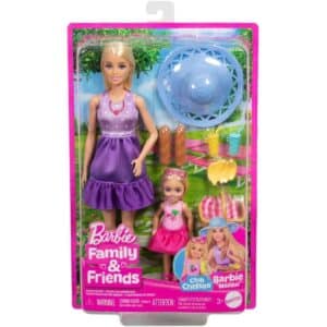Barbie Family & Friends Dolls & Accessories, Picnic-Themed Playset