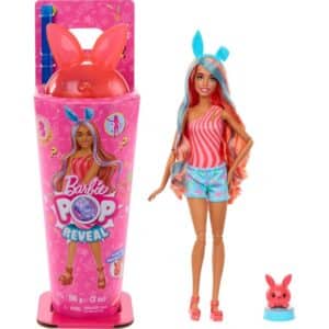 Barbie Pop Reveal Shakes Series Doll & Accessories Set, Scented Bright Bunny Fashion Doll