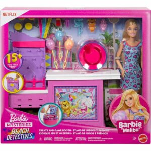 Barbie Doll, Cotton Candy Playset & Accessories