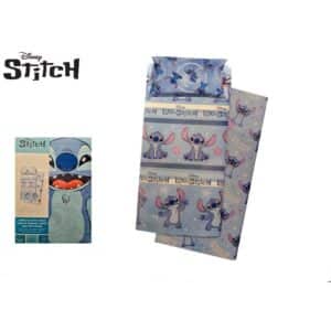 Stitch 3 Piece Bedsheet Set150x280cm