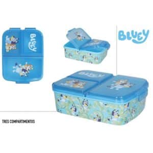 Bluey Multiple Compartment Plastic Sandwich Box
