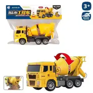 Concrete Trucks Friction 22x8x11cm