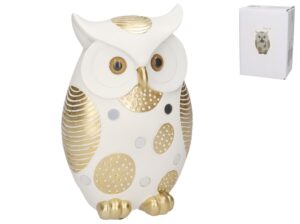Kerani Owl Figure 13x8x19 Cm