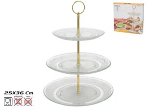 3-Tier Cake Server 25x36cm