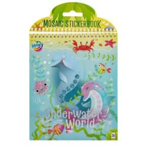 Luxury Mosaic Stickerbook Underwater World 24x20cm