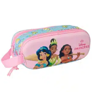3d Double Pencil Case Disney Princess
