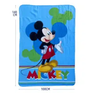 Disney Mickey Fleece Blanket 100x140cm 250gr