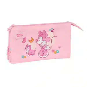Triple Pencil Case Minnie Mouse Baby
