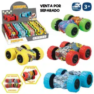 Tumbling Car Retrofriction 4 Assorted models 10 Cm