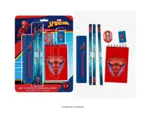 Spiderman Stationery Set - 7 pieces