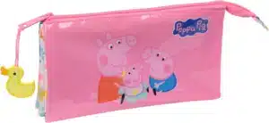 Triple Pencil Case Peppa Pig Baby Pig