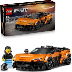 LEGO Speed Champions McLaren W1 Model Car with Collectible Driver Mini Figure Birthday Gift Idea for Boys from 9 Years