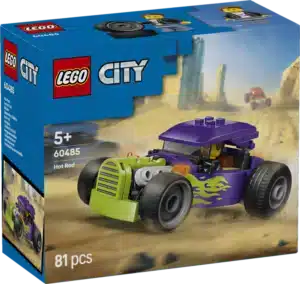 LEGO® City Hot Rod Race Car Building Toy and Minifigure