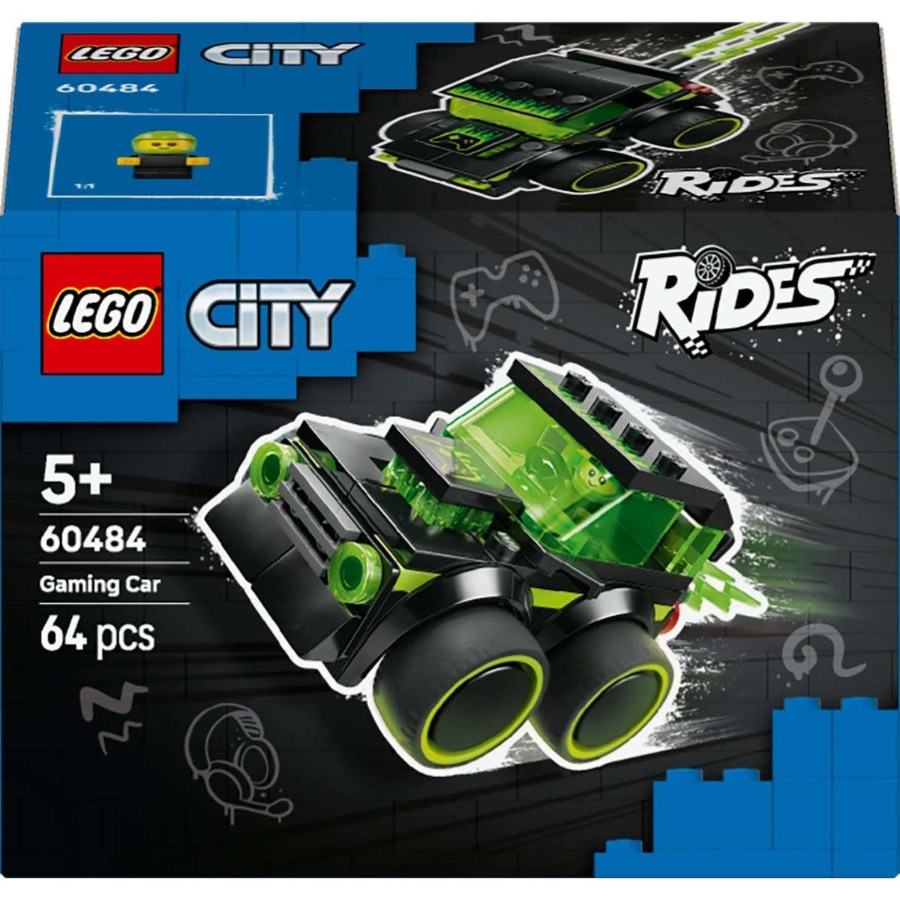 LEGO City Rides Gaming Race Car 64Pcs