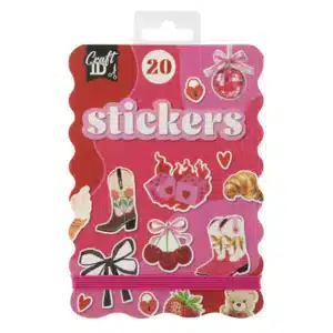 Stickerbook Shape 11x18cm, 20 Sheets