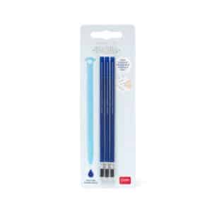 Legami Set of 3 Refills for Erasable Gel Pens - Blue Ink