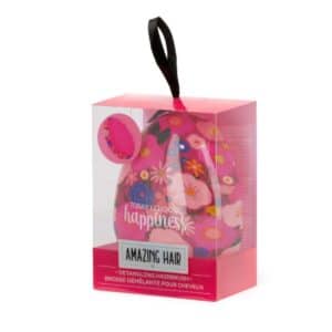Legami Amazing Hair Detangling Hairbrush - Flowers