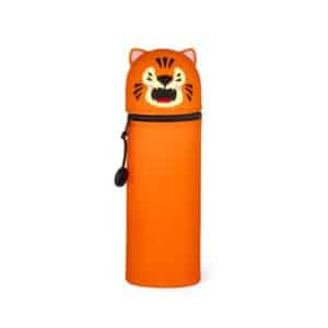 Legami 2 in 1 Soft Silicone Pencil Case - Kawaii - Tiger