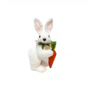 Easter Bunny with Carrot  2 Assorted  25cm