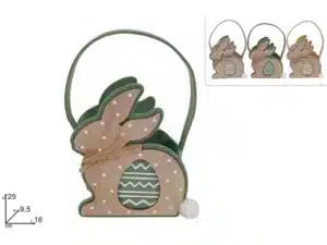 Easter Bunny Felt Baskets