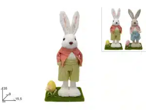 Easter Dressed Up Bunny 35cm