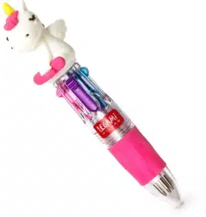 Legami Unicorn 4 Colour Mini Magic Rainbow Pen