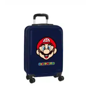 Super Mario Mamma MIA – Cabin Trolley 20 Inches, Suitcase with Wheels, Security Lock, Lightweight Suitcase, 34.5 x 20 x 55 cm