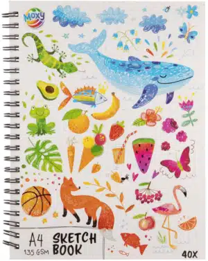 Sketch Book A4, 40 Sheets, 135 Gsm
