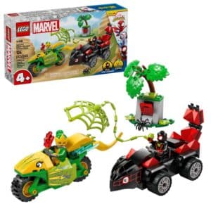 Lego 11198 Marvel Spin And Electro Dinosaur Vehicle Chase