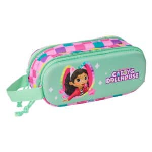 3D Double Pencil Case Gabby's Dollhouse