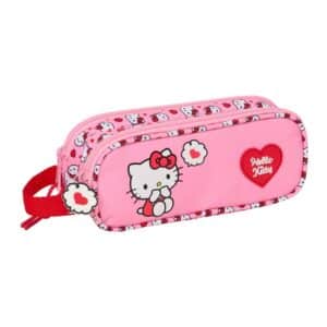 Double Pencil Case Hello Kitty
