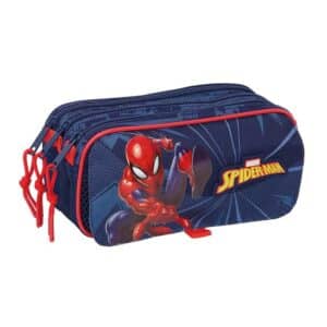 Big Triple Benetton Pencil Case Spiderman