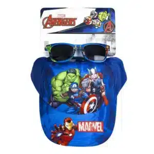 Avengers Baseball Cap + Sunglasses Set