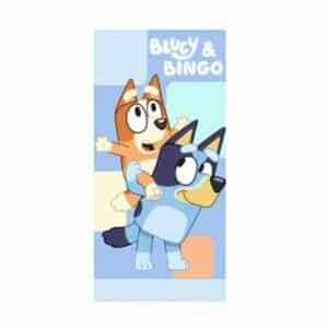 Beach Towel Microfibre Bluey & Bingo 140x70 Cm