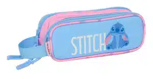 Disney Stitch Double Compartment Pencilcase