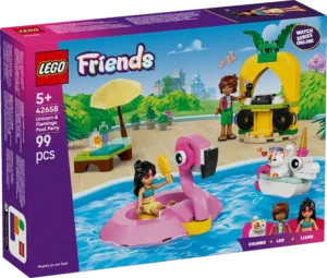Lego 42658 Friends Unicorn & Flamingo Pool Party