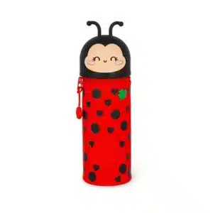 Legami Pencil Case 2in1 Silicone Ladybird