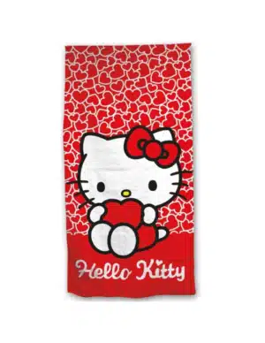 Beach Towel Microfibre Hello Kitty 140 x 70 Cm