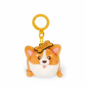 Legami Super Soft! - Plush Keyring - Corgi