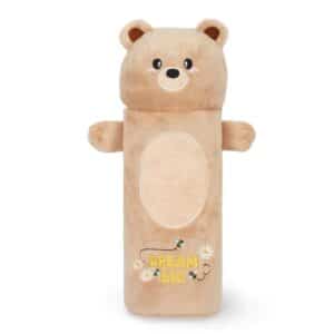 Legami Teddy Bear "Dream Big" Super Soft Plush Pencil Case