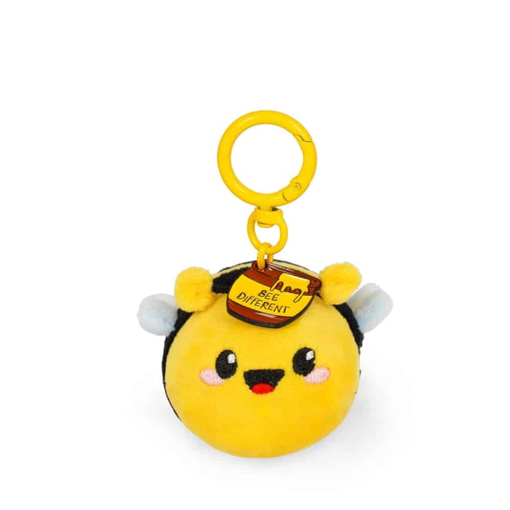 Legami Super Soft! - Plush Key Ring - Bee