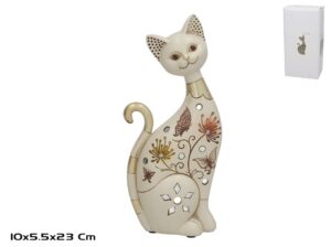 Madikwe Decorative Cat 10x5.5x23cm