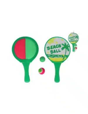 Beach Racket Set With 2 Beach Balls
