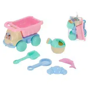 Beach Truck set 9-piece  Shovel, Rake, And Mould Set